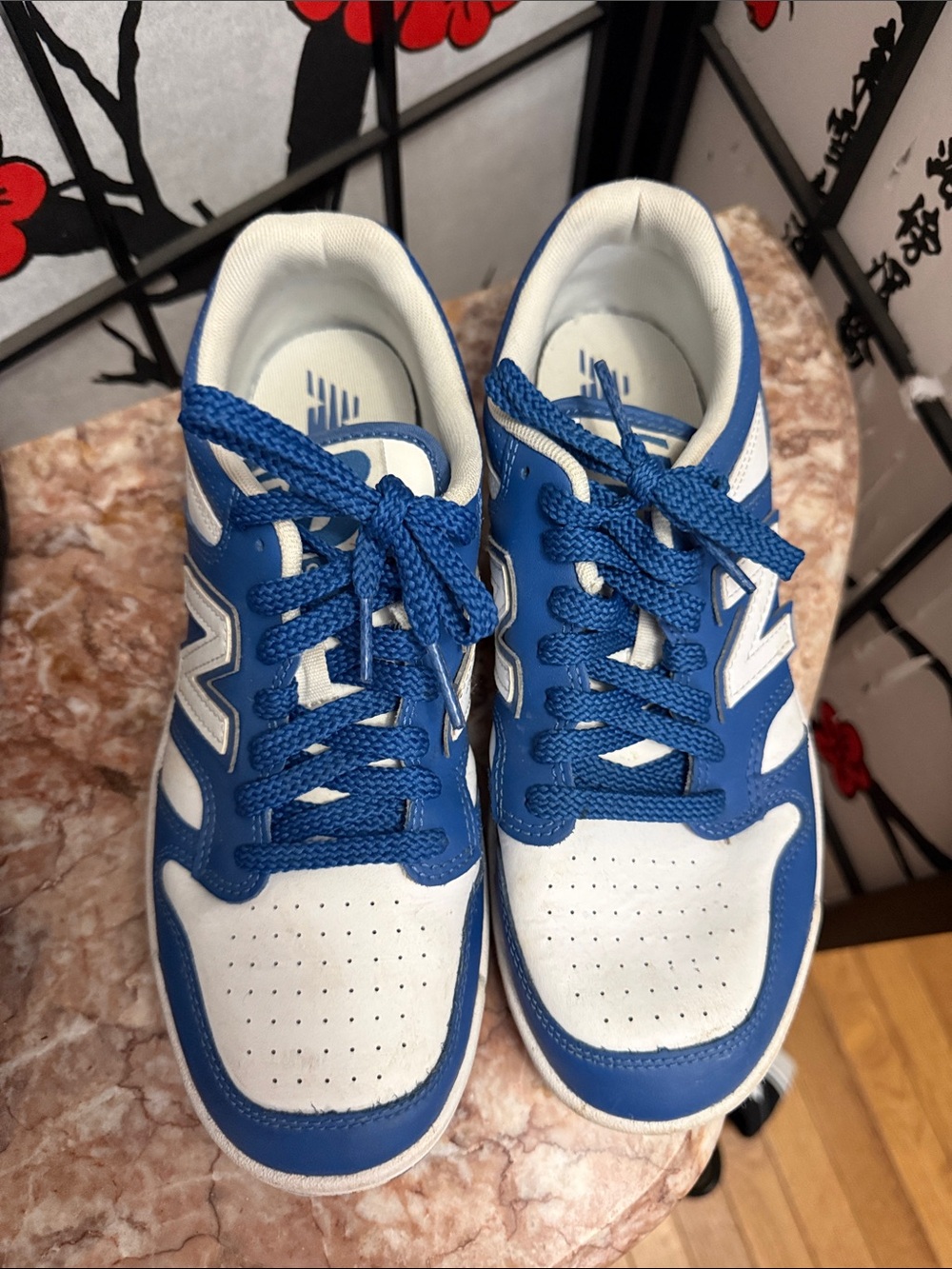 New Balance Leather Basketball Shoes